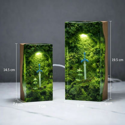 Zelda Resin Lamp