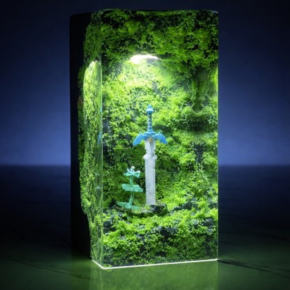 Zelda Resin Lamp